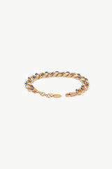 Contrast Chunky Chain Bracelet