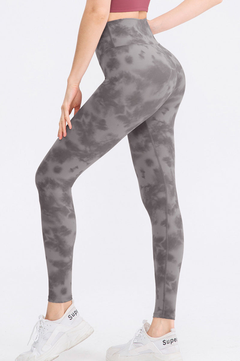 High Waist Tie-Dye Yoga Leggings