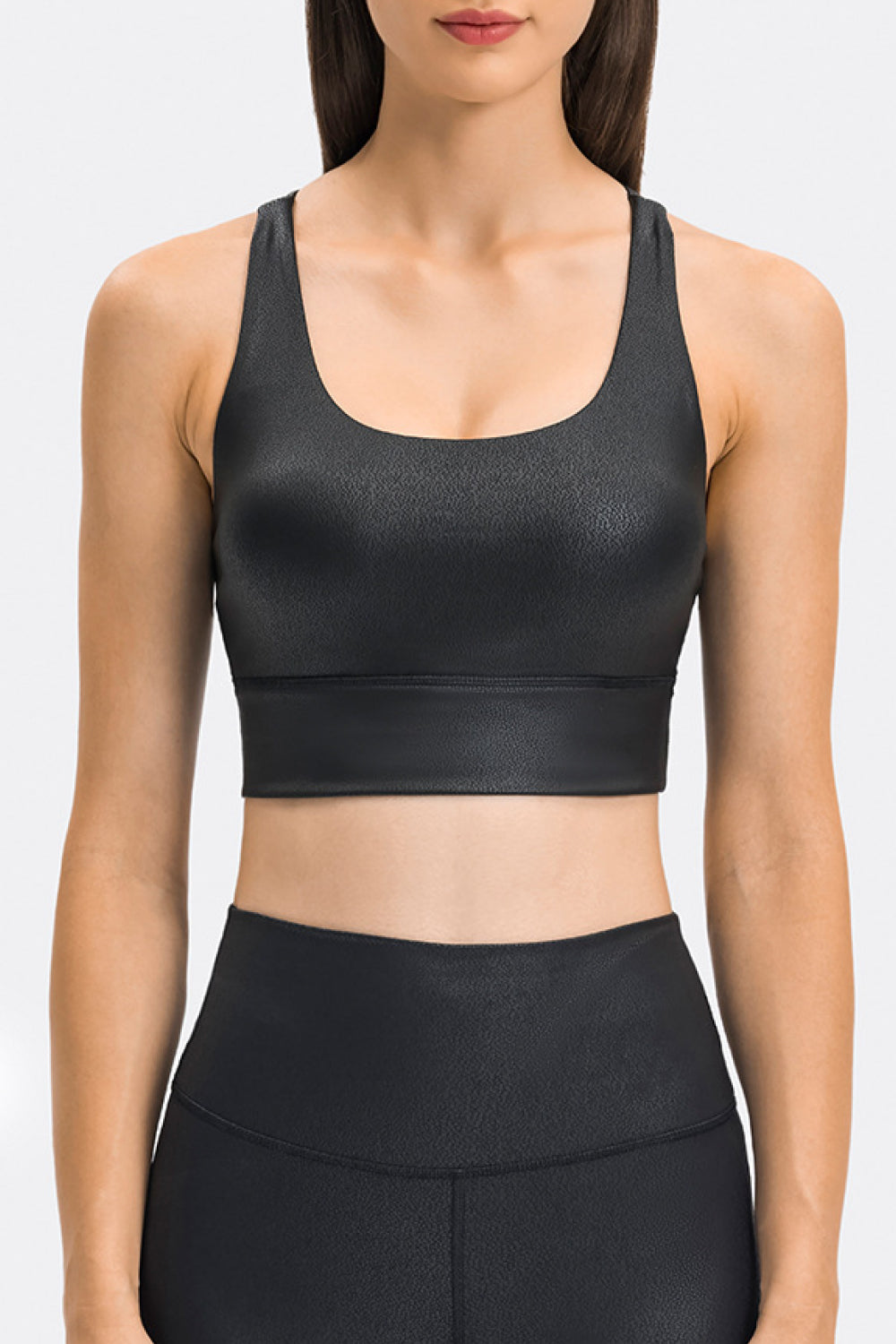 Crisscross Strappy Back Sports Bra – Bakers Shoes store