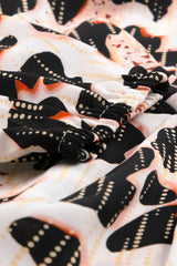 Animal Print Polka Dot Tie Waist Dress - Bakers Shoes store