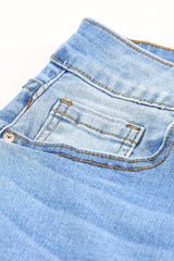 Button Fly Distressed Jeans - Bakers Shoes store