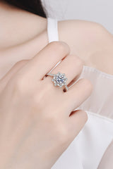 Can't Stop Your Shine 925 Sterling Silver Moissanite Ring