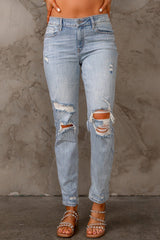 Distressed Straight Legs with Pockets - Bakers Shoes store