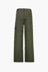 Full Length Wide Leg Jeans with Cargo Pockets - Bakers Shoes store