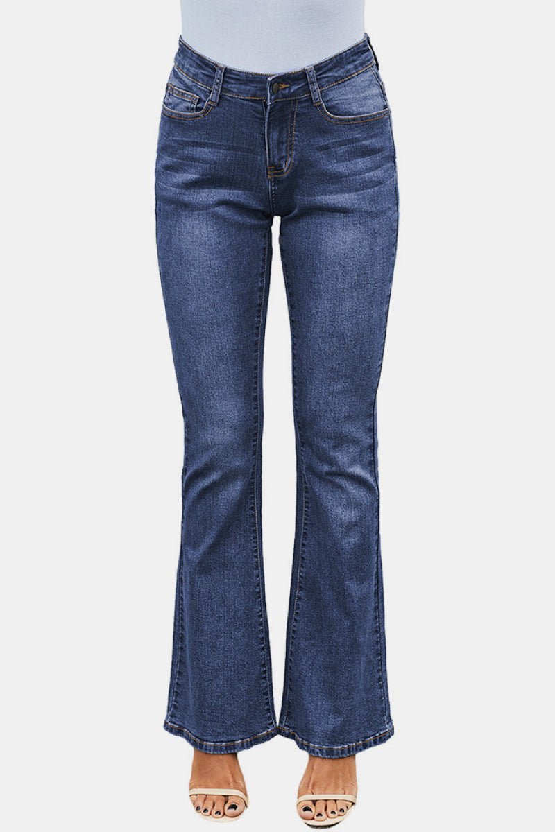 High Rise Flare Skinny Jeans - Bakers Shoes store