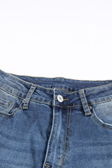 High Waist Flare Jeans with Pockets - Bakers Shoes store