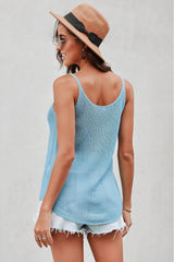 Multicolor Knitted Cami Tank Top - Bakers Shoes store
