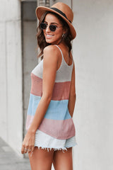 Multicolor Knitted Cami Tank Top - Bakers Shoes store