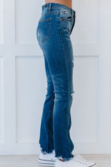 RISEN Traveler Full Size Run High-Waisted Straight Jeans - Bakers Shoes store