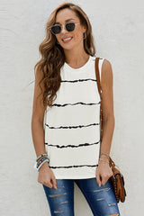Striped Color Block Tank Top - Bakers Shoes store