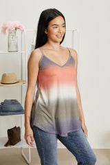 Sunset Dreams Full Size Ombre Reversible Tank - Bakers Shoes store