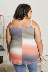 Sunset Dreams Full Size Ombre Reversible Tank - Bakers Shoes store