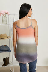 Sunset Dreams Full Size Ombre Reversible Tank - Bakers Shoes store