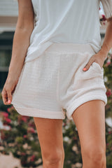 Textured Shorts with Side Pockets - Bakers Shoes store