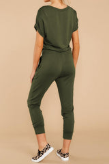 V Neck Wrap Front Jumpsuits - Bakers Shoes store